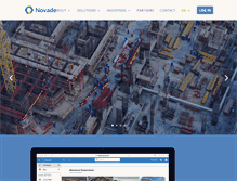 Tablet Screenshot of novade.net